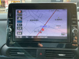 純正の大画面9インチメモリーナビ搭載ですよ。