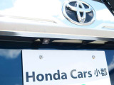 バックカメラが装備されていますので、駐車をサポートしてくれますね!