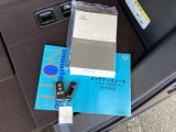 メンテナンスノート【整備記録簿】、取説も揃っています。スマートキーはバッグなどにしまったままボタン操作でエンジンの始動・停止ができて大変便利です。