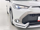 フォグランプ装着車です。暗い夜道の車両前方を明るく照らします