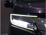 少電力で明るいLEDヘッドライトが夜のドライブをサポートします◎