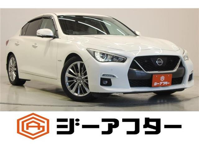 スカイライン 3.5 ハイブリッド GT 禁煙車 純正ナビ アラウンドビューモニタ