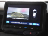 ◆リアワイドカメラシステム◆3種類の表示で後方確認をサポート♪セレクトレバーを「R」の位置に入れるとカメラ画像に切り替え。ノーマルビューでは従来のリアカメラと同様の標準的なビューで表示します!