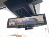 後ろに大きな荷物があっても広報確認が出来るインテリジェントルームミラーです。