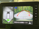 【マルチアラウンドモニター】専用のカメラにより、上から見下ろしたような視点で360度クルマの周囲を確認することができます☆死角部分も確認しやすく、狭い場所での切り返しや駐車もスムーズに行えます。