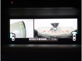 アイサイトセイフティ+視界拡張がついているので、標準装備の助手席ドアミラー下部のカメラにプラスしてフロントグリルにもカメラが付いています。