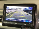 便利な3ビュー切り替え、ガイド線表示付きのバックカメラです!後退時、後方の視界をサポートします!