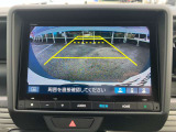 純正リアカメラ装備、初心者の方やバックが不安な方でも安心して車庫入れができるリバース連動リアカメラが装着されています。狭い駐車場や雨の日の夜間でもストレスなく運転していただけます