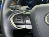 ステアリングスイッチ装備!運転しながら手元でオーディオの操作などができます。