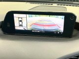 【360&deg;ビューモニター】専用のカメラにより、上から見下ろしたような視点で360度クルマの周囲を確認することができます☆縦列駐車や幅寄せ時に活躍してくれます♪