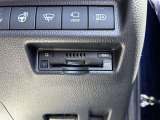 ETC車載器付きです。高速道路の料金所もスムーズに通過できます。