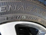 タイヤサイズは、155/65R14です。