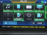 メモリ-ナビ(SD方式):CD・DVD・Bluetooth再生機能付なので、好きな音楽を聴きながら楽しいドライブガ可能です♪またフルセグTVチュ-ナ-内蔵ですので高画質にてTVの視聴も可能です!