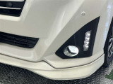 LEDのフォグランプも付いているのでさらに明るくなっております!