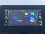 純正メモリナビ(MJ119D-W)を装着しています。Bluetooth(ブルートゥース)接続/CD再生/フルセグ視聴など使用できます。