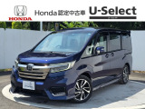 精悍なスタイルが魅力の ステップワゴンスパーダ が入庫しました!!。ホンダセンシング搭載で安全面も充実の一台です。