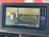 ★全周囲360&deg;モニター★クルマの周囲を直感的に把握。クルマを真上から見ているような映像を。
