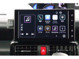 ディスプレイオーディオなのでナビ機能はないですがアンドロイドオートやアップルカープレイでスマホ接続が可能です☆