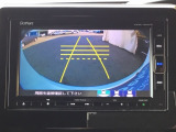 バックモニター付きで、車庫入れやバック時の後方確認をサポート。