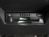 ETC車載器付きです。高速道路の料金所もスムーズに通過できます。