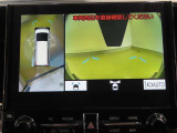 パノラミックビューモニター付きです。全方向の確認ができて安心です。