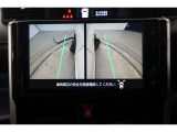 サイドモニターの映像になります! 狭い路地から出る際に歩行者や自転車にぶつかってしまう事が、ありますがこれがあれば事前に死角の部分が映し出されるので事故を未然に防ぐことが出来ます!
