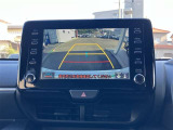 バックガイドモニターで、後方を確認しながら安心して駐車することができます。運転初心者も熟練者も必須の機能ですよ!