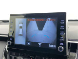 【フロントカメラ】運転席に座った状態で死角になりやすいクルマの前の様子まで確認でき安全ですね♪