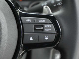 ◆アダプティブクルーズコントロール◆予め設定した車速内でクルマが自動的に加減速。前走車との適切な車間距離を維持しながら追従走行します。【LKAS】車線維持支援システムでステアリング操作を支援。