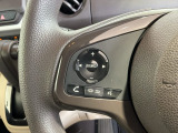ステアリングにオーディオ操作スイッチが付いています。オーディオ画面に直接タッチしなくても操作が出来ますので、運転に集中できます。