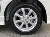 純正14インチアルミ!タイヤサイズは155/65R14です