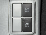 【 ECOモード 】ECOスイッチを押すとバルブタイミングや点火位置の制御など省燃費モードで走行してくれ、メーター内に表示されます♪