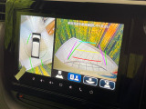 【全方位モニター用カメラ】専用のカメラにより、上から見下ろしたような視点で360度クルマの周囲を確認することができます☆死角部分も確認しやすく、狭い場所での切り返しや駐車もスムーズに行えます。