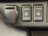 【シートヒーター】シートを温めてくれる暖房機器です!長時間座っていると負担が掛かりやすい背中や腰、または冬場などの寒い日に冷えやすい脚部に快適なぬくもりを伝えます。
