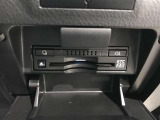 ETC車載器付きです。高速道路の料金所もスムーズに通過できます。