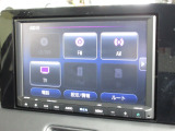 ナビゲーションは純正8インチメモリーナビ(VXM-225VFEi)を装着しております。AM、FM、CD、DVD再生、Bluetooth、フルセグTVがご使用いただけます。