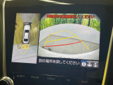 【パノラミックビューモニター】専用のカメラにより、上から見下ろしたような視点で360度クルマの周囲を確認することができます☆死角部分も確認しやすく、狭い場所での切り返しや駐車もスムーズに行えます。