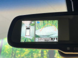 【アラウンドビューモニター】専用のカメラにより、上から見下ろしたような視点で360度クルマの周囲を確認することができます☆死角部分も確認しやすく、狭い場所での切り返しや駐車もスムーズに行えます。