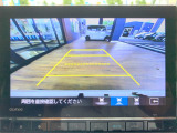 【バックカメラ(3モード)】視点を切り替えて後方を確認でき、駐車や車庫入れも安心です。