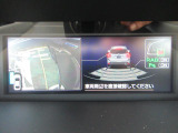 サブモニターのバックカメラの画像。