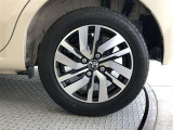 純正14インチアルミ!タイヤサイズは165/65R14です
