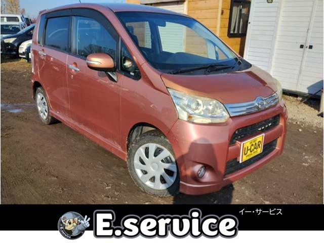 ムーヴカスタム G 4WD 車検2年 CD プッシュスタート ETC