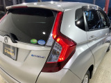視認性がいいテールランプ。後続車にも存在をアピール。