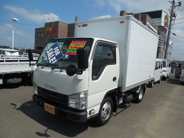 エルフ  Wタイヤ30ディーゼルターボ2t全低床パネルバン4WD