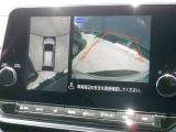 ナビ画面アラウンドビューモニター付、安心安全、全方向、上から見えます。運転が苦手な方安心です。