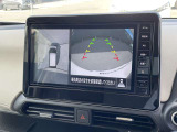 まるで上から見下ろしたように確認が出来るアラウンドビューモニターが装備されております!
