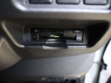 ETC車載器付きです。高速道路の料金所もスムーズに通過できます。