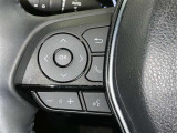 ステアリングスイッチ装備!運転しながら手元でオーディオの操作などができます。