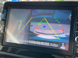 【アラウンドビューモニター】専用のカメラにより、上から見下ろしたような視点で360度クルマの周囲を確認することができます☆死角部分も確認しやすく、狭い場所での切り返しや駐車もスムーズに行えます。