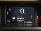 7インチの液晶メーターで、速度表示やHonda SENSING作動表示などを、分かりやすく表示 見やすさを追求したメーターです。